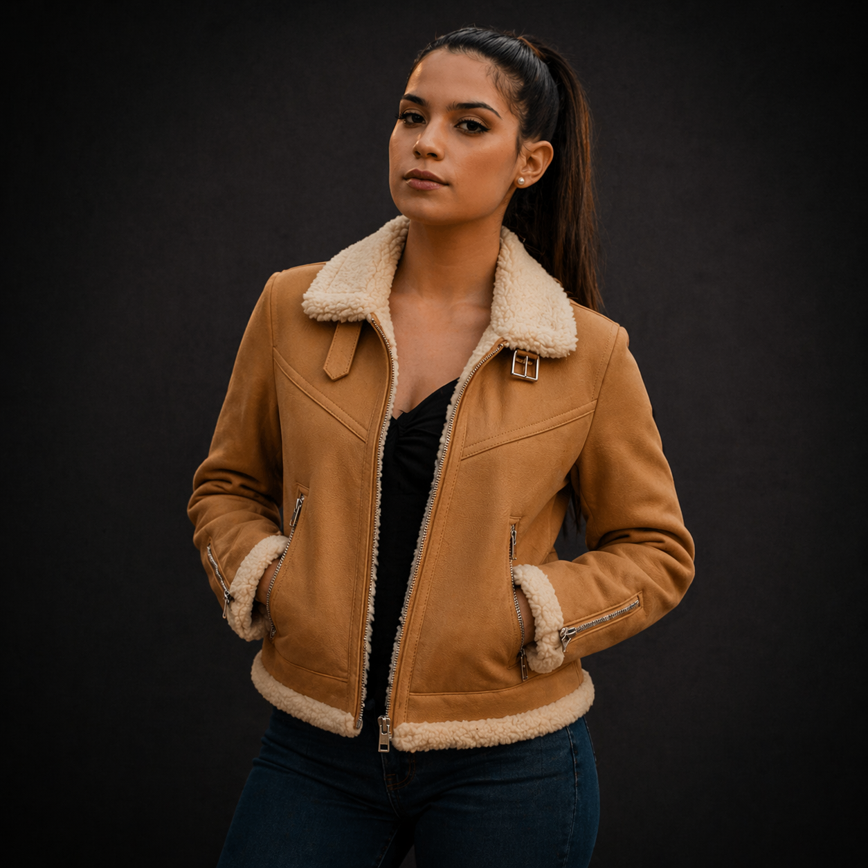 🧥 WARMI T'IKARIN - PROMO BLACK